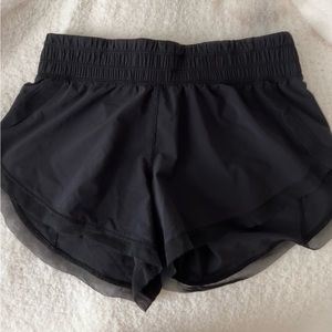 EUC Lululemon Black Anew Shorts Size 4